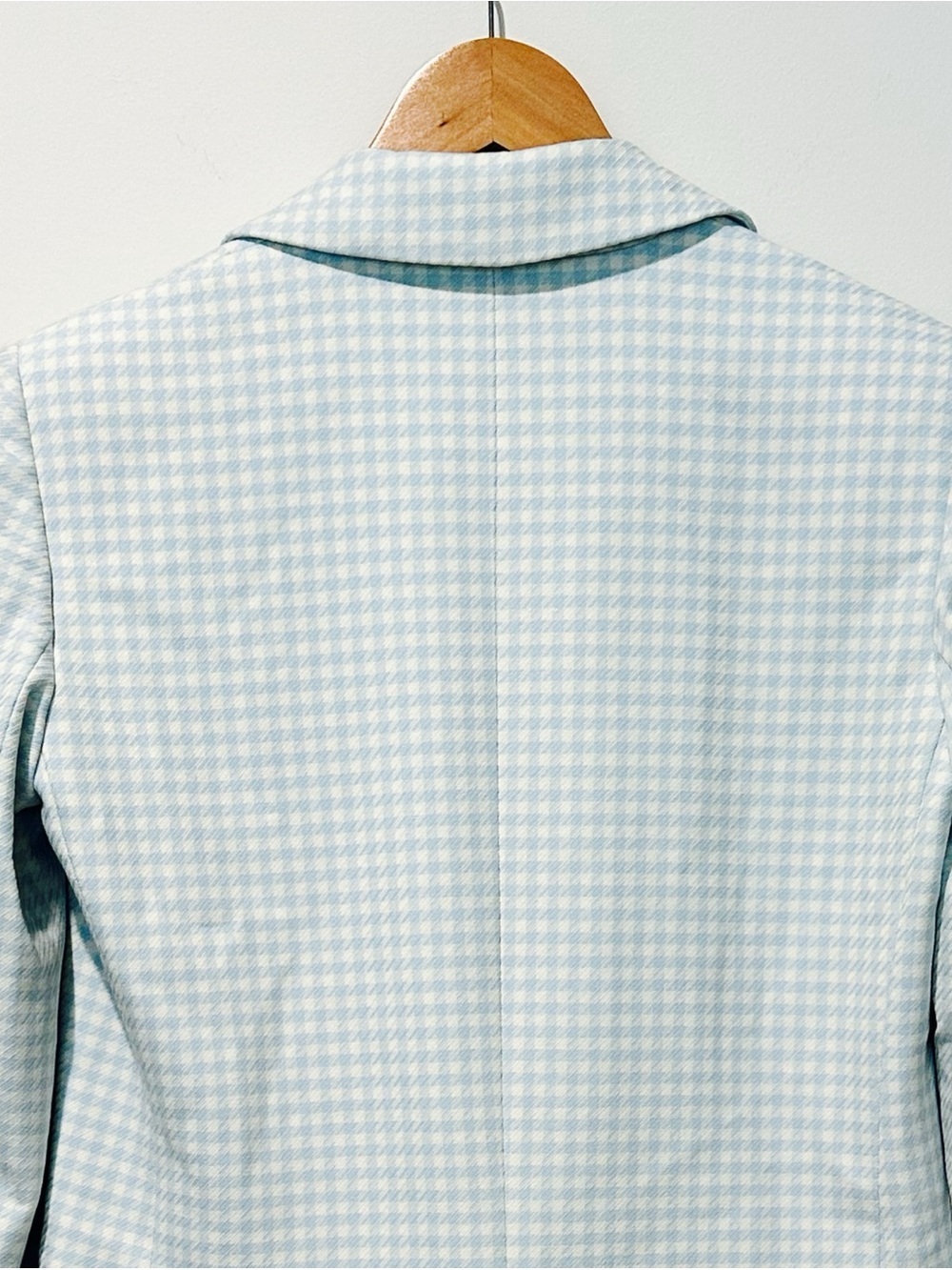 Alice + Olivia "Justin" longline blazer the houndstooth print - Picture 9 of 16
